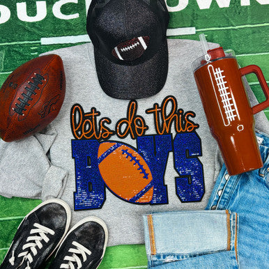 Lets Do This Boys Sweatshirt: Adult