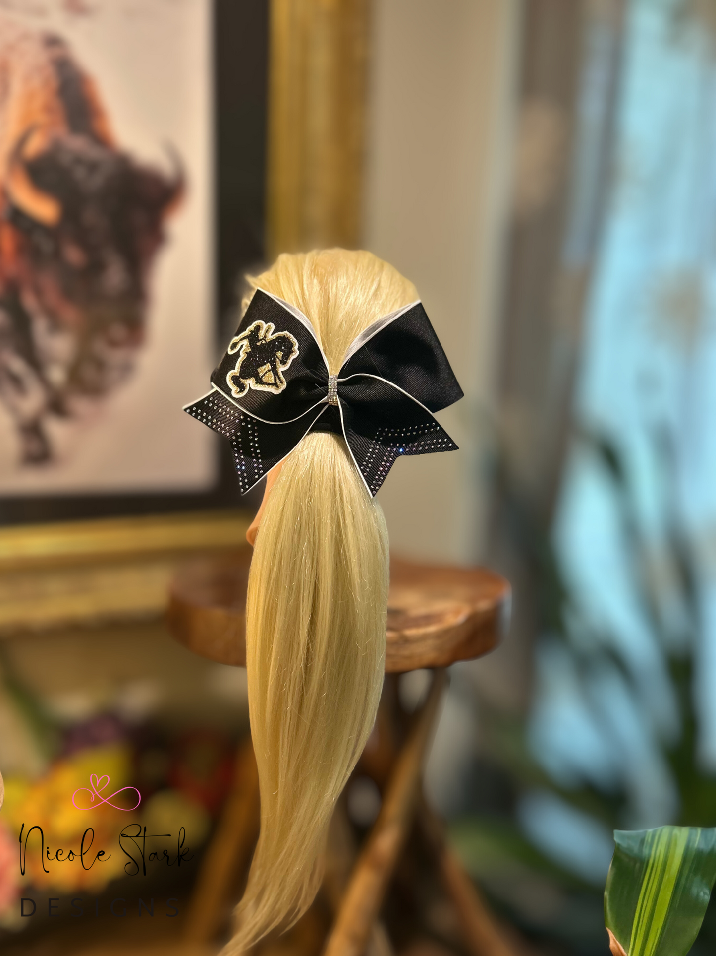 Happy Cowboys Hair bow