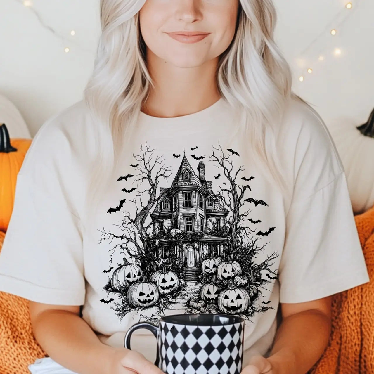 Haunted House Tshirt-Youth & Toddler Sizes