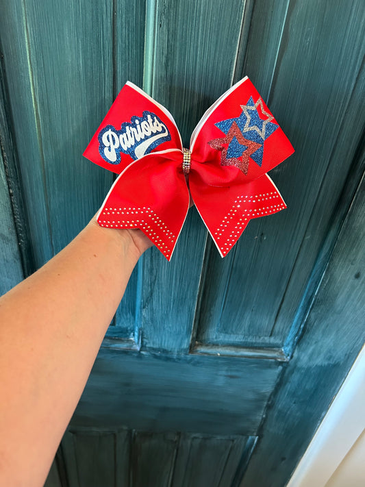 Valley Patriots Hair Bow