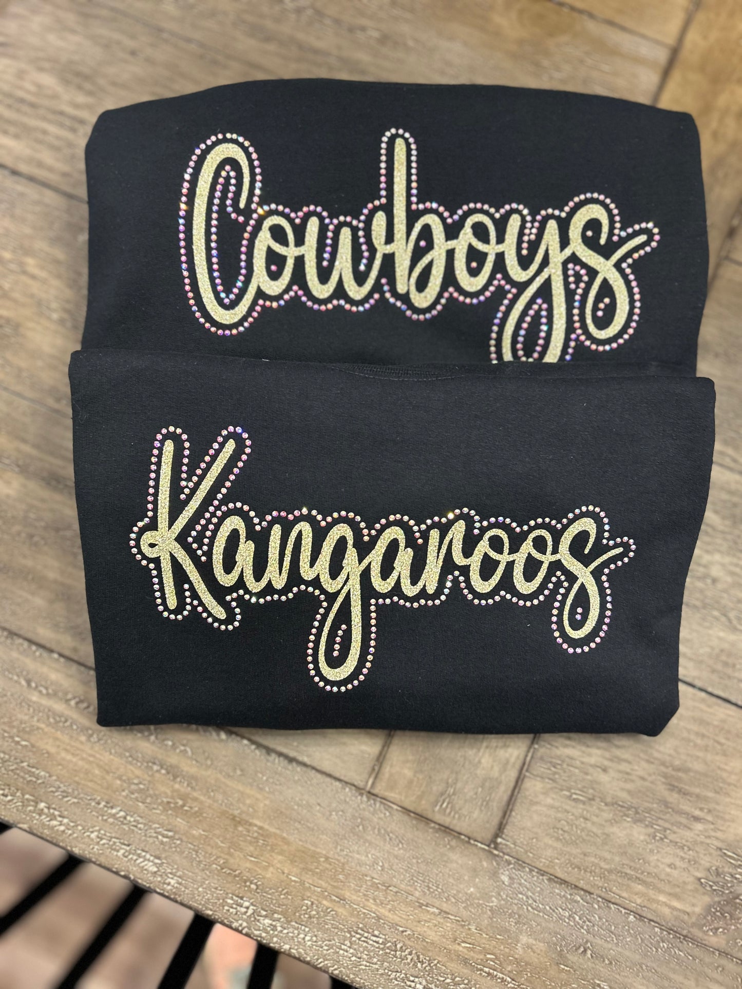 Rhinestone Mascot Sweatshirt- Adult