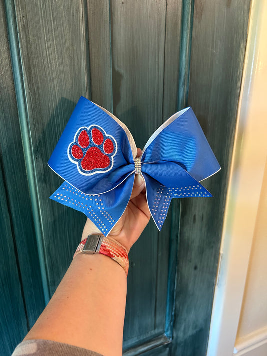 Plainview Bulldog Hair Bow
