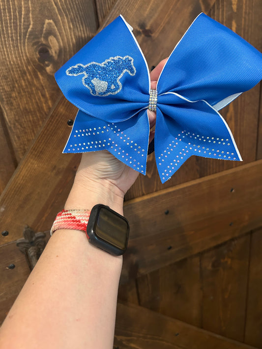 Olton Mustang Hair Bow