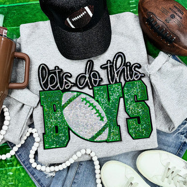 Lets Do This Boys Sweatshirt: Adult