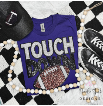 Sequin Touchdown Sweatshirt: Adult