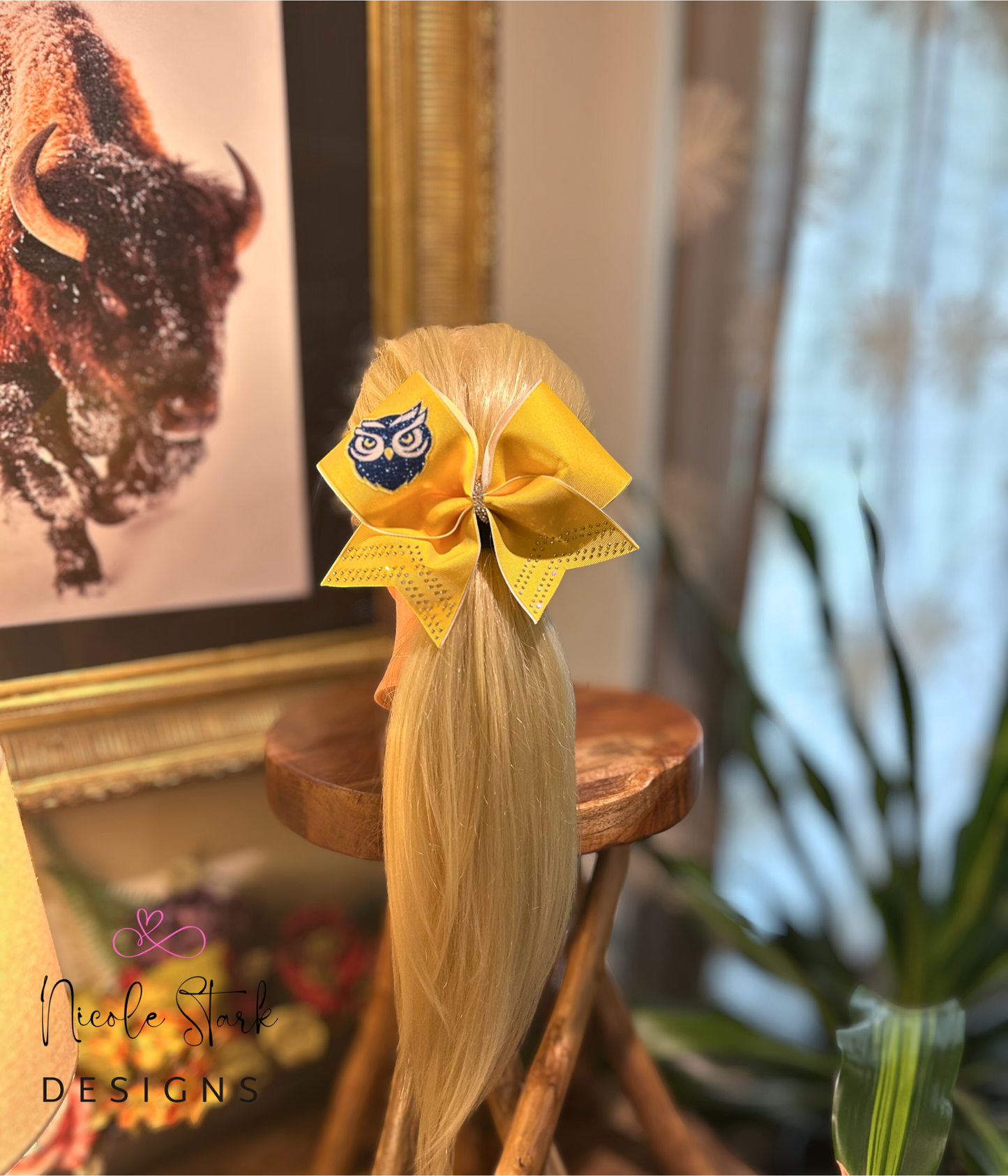 Hale Center Owls Hair Bow