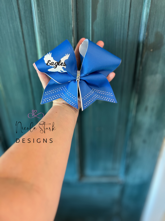 PCA Eagles Hair Bow